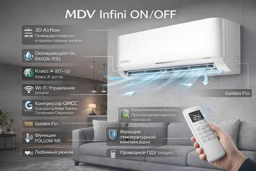 Кондиционер MDV Infini